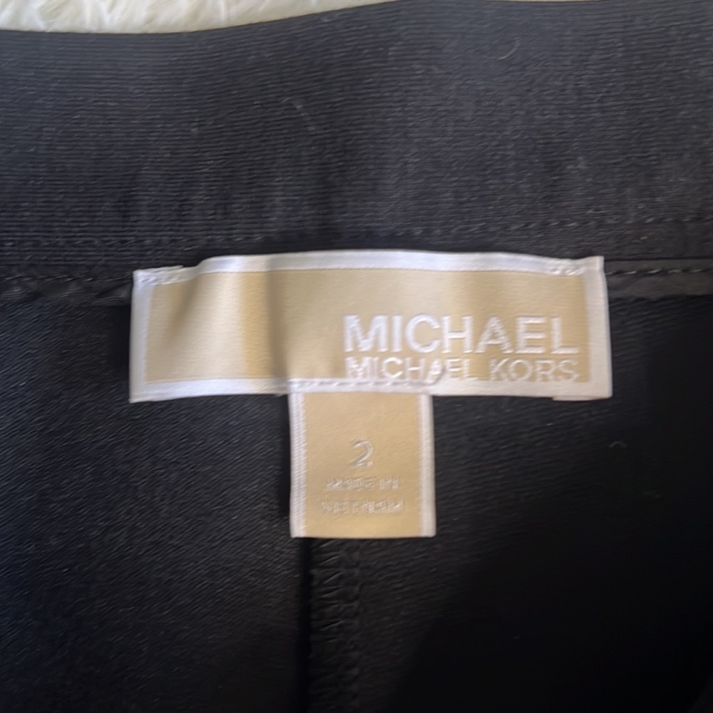 Michael Kors Business Casual Pants | Black | 2 - Picture 4 of 7